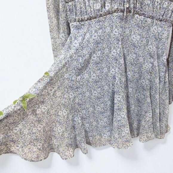 NWT ASTR Dianthus Mini Dress in Blue Daisy - Picture 7 of 9